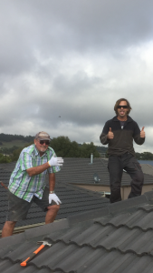 Ross and Richard from Ross the Roofer